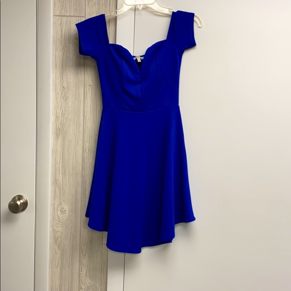 Off the shoulder dress